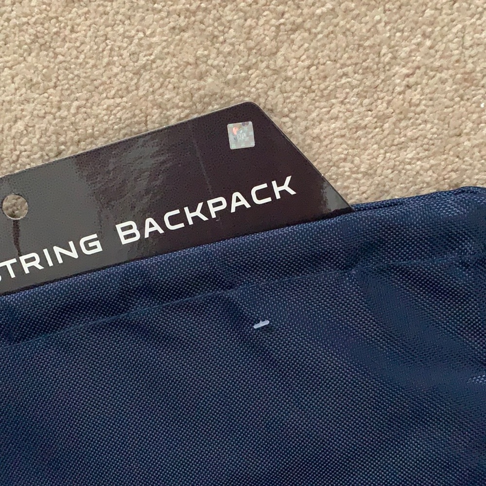 NFL England Patriots Drawstring Backpack - Picture 5 of 9